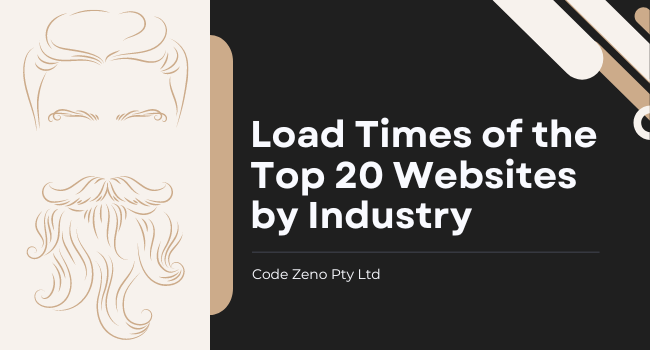 Load Times of the Top 20 Websites by Industry